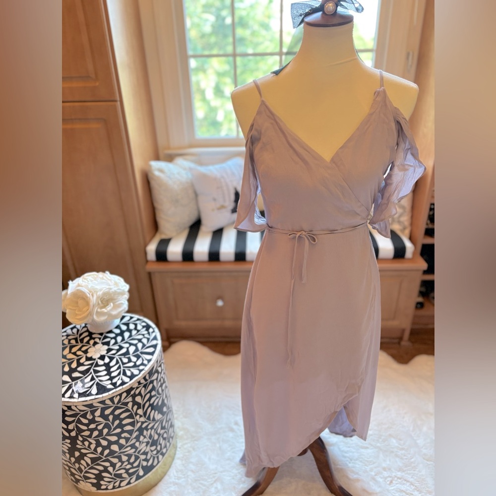 Gianni Bini. High Low Wrap dress.